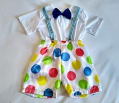 Fantasia Palhacinho Infantil + Narizinho