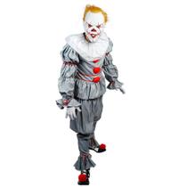 Fantasia Palhaço Assassino Adulto Luxo It a Coisa Pennywise Fantasia Palhaço Assassino Adulto Luxo It a Coisa Pennywise