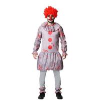 Fantasia Palhaço It Twister Adulto Halloween C/ Nariz Fantasia Palhaço It Twister Adulto Halloween C/ Nariz