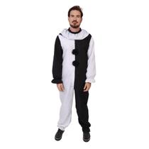 Fantasia Palhaço Terrifier Macacão Adulto Halloween