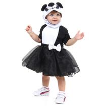 Fantasia Panda Vestido com Capuz Baby