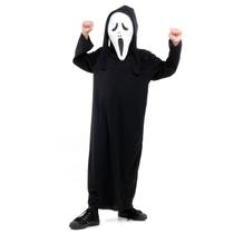 Fantasia Pânico Infantil com Máscara - Halloween Fantasia Pânico Infantil com Máscara - Halloween