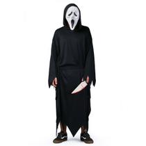 Fantasia Pânico Premium Adulto Máscara Halloween