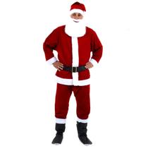 Fantasia Papai Noel Adulto Luxo Veludo - Natal Fantasia Papai Noel Adulto Luxo Veludo - Natal