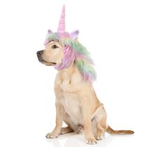 Fantasia para animais de estimação Onmygogo Funny Reindeer Moose Wig Unicorn M