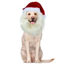 Fantasia para animais de estimação Onmygogo Reindeer Moose Wig Papai Noel M