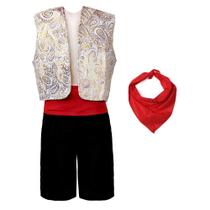 Fantasia Para Bebê Cigano Menino Com Lenço