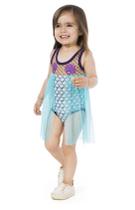 Fantasia Pequena Sereia Ariel Infantil Baby Fantasia Pequena Sereia Ariel Infantil Baby