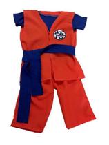 Fantasia Personagem Goku Tradicional Laranja Azul Infantil