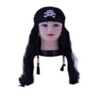 Fantasia Peruca Pirata Feminina Luxo C/ Bandana Fantasia Peruca Pirata Feminina Luxo C/ Bandana