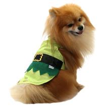 Fantasia pet para cães roupa duende gg cachorro