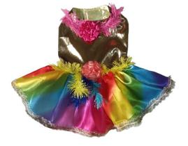 Fantasia Pet Vestido Carnaval Cachorro Gato Cães Tamanho P