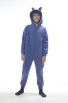 Fantasia Pijama com Capuz Gato de Soft Infantil Fantasia Pijama com Capuz Gato de Soft Infantil