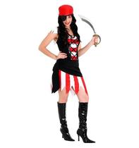 Fantasia Pirata Adulto Feminina Banda e Tapa olho