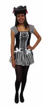 Fantasia Pirata Feminina Adulto Especial Carnaval Halloween Zumbi Terror Fantasia Pirata Feminina Adulto Especial Carnaval Halloween Zumbi Terror