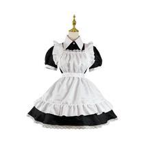 Fantasia plus Size Gótica Lolita Anime De Empregada Para Mulheres - Cosplay De Garçonete De Café