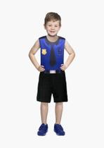 Fantasia Policial Infantil Menino Roupa Carnaval Festa Pop - Fantasias Super Fantasia Policial Infantil Menino Roupa Carnaval Festa Pop - Fantasias Super