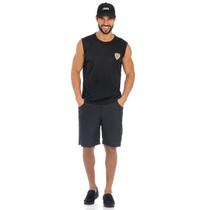 Fantasia Policial Masculino Regata Adulto com Boné