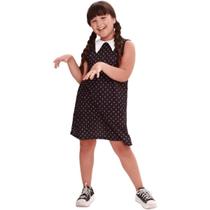 Fantasia Pop Wandinha Tamanho M Menina Novabrink 6655