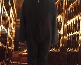 Fantasia preta Serve para roupa do Líder Cosplay Round 6 Série Netflix Fantasia preta Serve para roupa do Líder Cosplay Round 6 Série Netflix