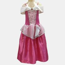 Fantasia Princesa Aurora (Bela Adormecia) 1 ao 12 Anos