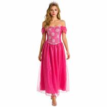Fantasia Princesa Aurora Luxo Feminino Adulto