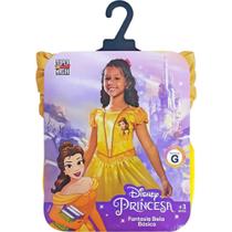Fantasia princesa bela basica g super magia