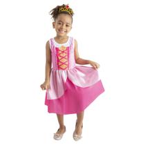 Fantasia Princesa Bela Infantil Vestido Rosa Tema de Aniversario Festa Dia das Crianças Bloquinho Carnaval Fantasia Princesa Bela Infantil Vestido Rosa Tema de Aniversario Festa Dia das Crianças Bloquinho Carnaval