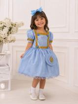 Fantasia Princesa Belli Doce Realeza Princesa Azul Fantasia Princesa Belli Doce Realeza Princesa Azul