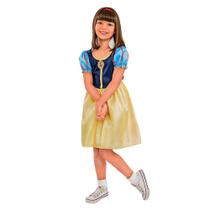 Fantasia Princesa Branca de Neve Original Disney Infantil Fantasia Princesa Branca de Neve Original Disney Infantil