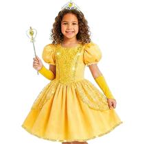 Fantasia Princesa Branca Neve Capa Luva Varinha Coroa Tiara