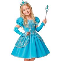 Fantasia Princesa Branca Neve Capa Luva Varinha Coroa Tiara