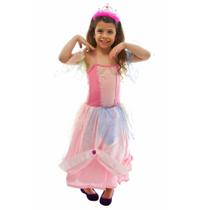 Fantasia Princesa Chiffon Infantil Feminino