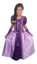 Fantasia Princesa Rapunzel - 2 A 8 Anos