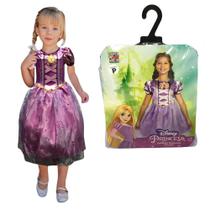 Fantasia Princesa Rapunzel Clássica Infantil Para Meninas Fantasia Princesa Rapunzel Clássica Infantil Para Meninas