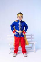 Fantasia Principe Encantado Eric Realeza Menino Azul