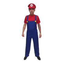 Fantasia Profissão Encanador anos 80 Adulto Masculino Fantasia Profissão Encanador anos 80 Adulto Masculino