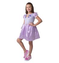 Fantasia Rapunzel Infantil Pop Princesas Disney
