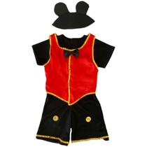 Fantasia Ratinho Infantil com Chapéu e Colete Fantasia Ratinho Infantil com Chapéu e Colete