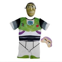 Fantasia Roupa Infantil Astronauta Buzz Lightyear 2 Máscaras dos 2 aos 9 anoss - SGB MODAS E VARIEDADES