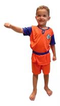 Fantasia Roupa Infantil Goku Dragon Ball Z ( dos 12 meses a 12 anos )