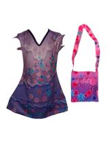 Fantasia Roupa Infantil Isabela Com Bolsa