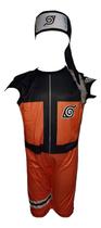 Fantasia Roupa Infantil Naruto Com Bandana
