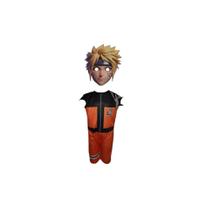 Fantasia Roupa Infantil Naruto Com Mascara E.v.a 3D