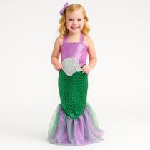 Fantasia Roupa Infantil Pequena Sereia Princesa Ariel Cauda Com Laço Luxo Presente Fofa Para Eventos Festas Aniversário Fantasia Roupa Infantil Pequena Sereia Princesa Ariel Cauda Com Laço Luxo Presente Fofa Para Eventos Festas Aniversário