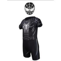 Fantasia Roupa Infantil Venom Com Máscara De E.v.a