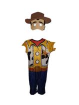 Fantasia Roupa Infantil Woody Com Máscara