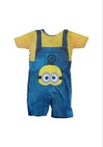Fantasia Roupa Minions Infantil Com Máscara Fantasia Roupa Minions Infantil Com Máscara