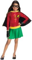 Fantasia Rubie's Costume Girls DC Comics Robin Dress S Multicolor Fantasia Rubie's Costume Girls DC Comics Robin Dress S Multicolor