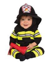 Fantasia Rubie's Firefighter Baby, multicolorida, criança, EUA